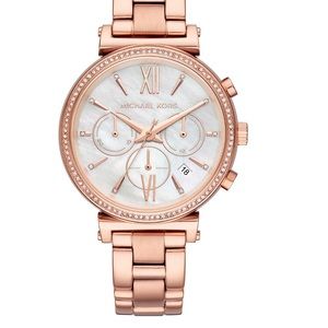 Michael Kors Women’s Sofie Rose Gold-Tone Watch